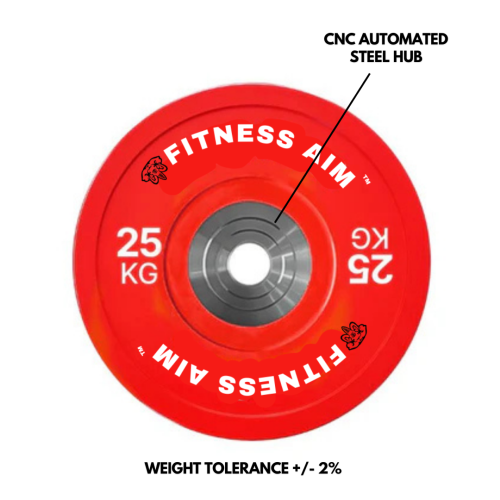 FITNESS AIM BUMPER PLATE INTERNATIONAL PRO - Image 7