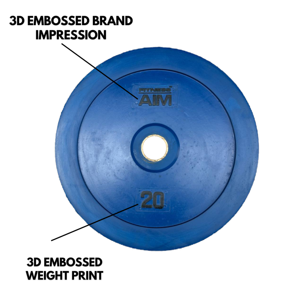 FITNESS AIM BUMPER PLATE INTERNATIONAL - Image 5