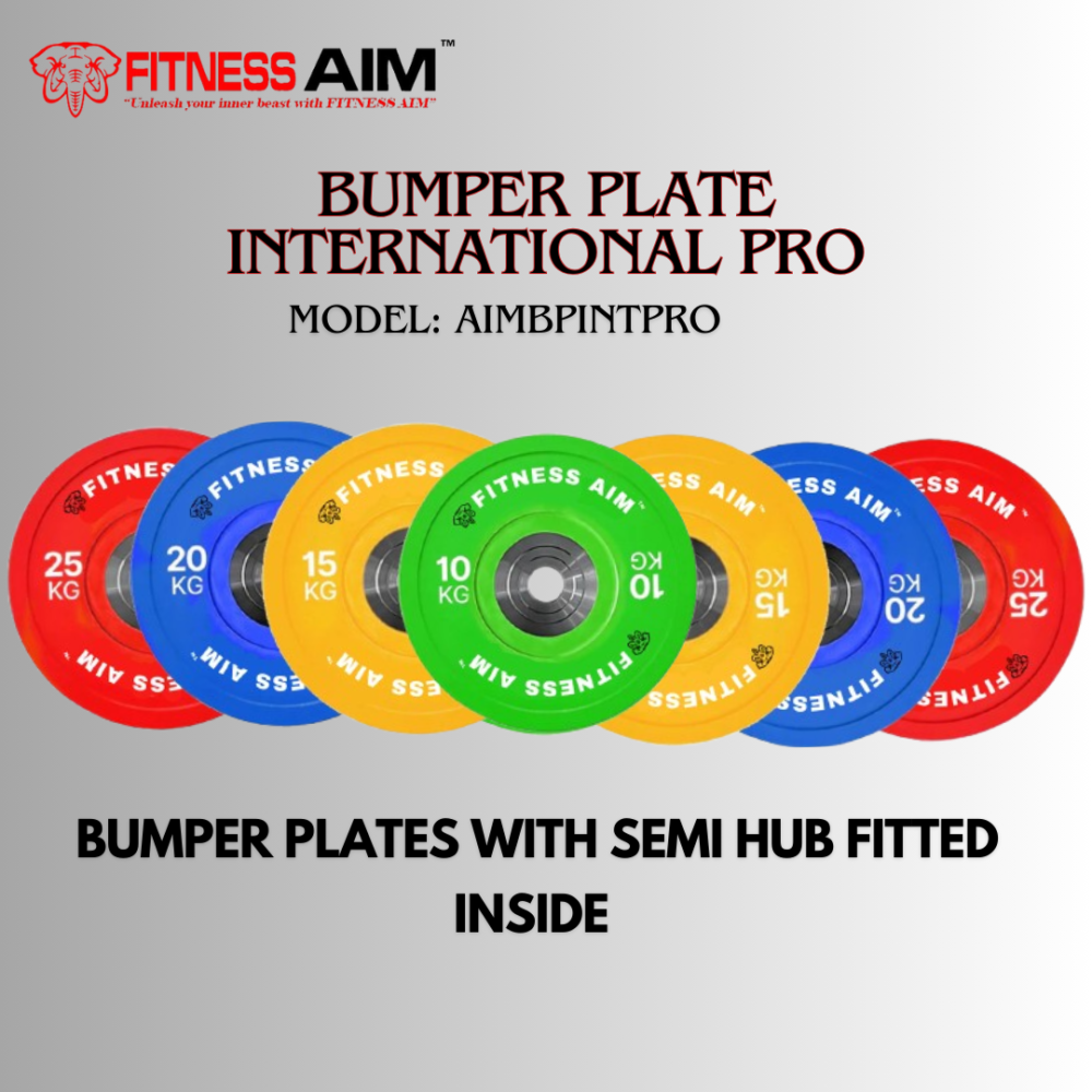 FITNESS AIM BUMPER PLATE INTERNATIONAL PRO