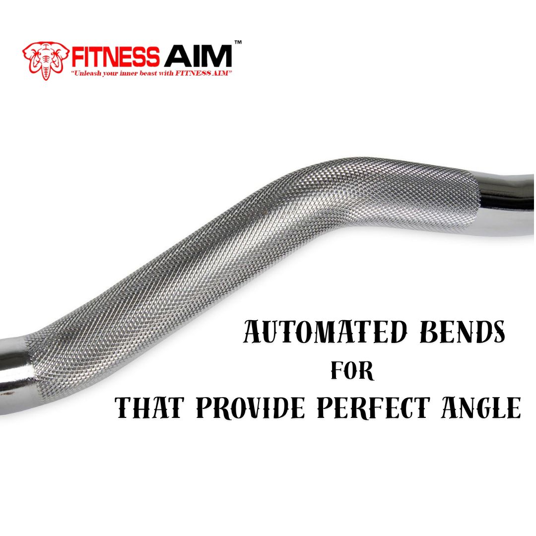 FITNESS AIM BARBELL OLYMPIC CURL/EZ - Image 6