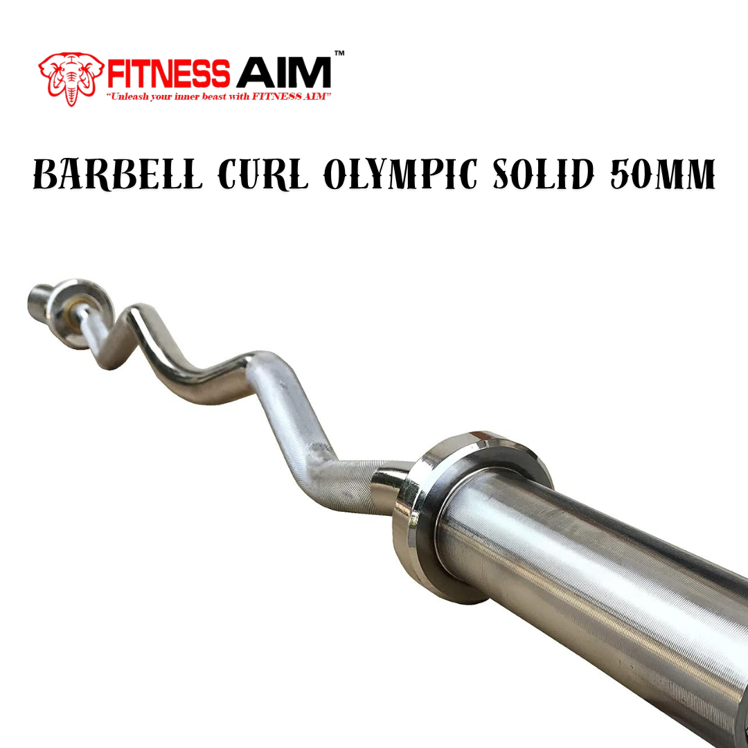 FITNESS AIM BARBELL OLYMPIC CURL/EZ - Image 5
