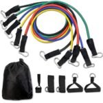 FITNESS AIM 11 PCS RESISTANCE BAND SET