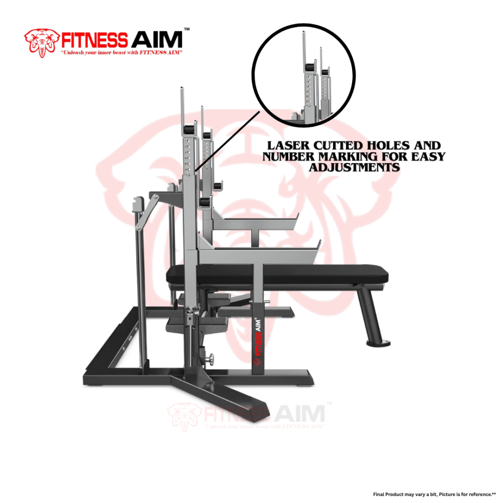FITNESS AIM THE TITAN FORGE COMBO RACK - Image 5
