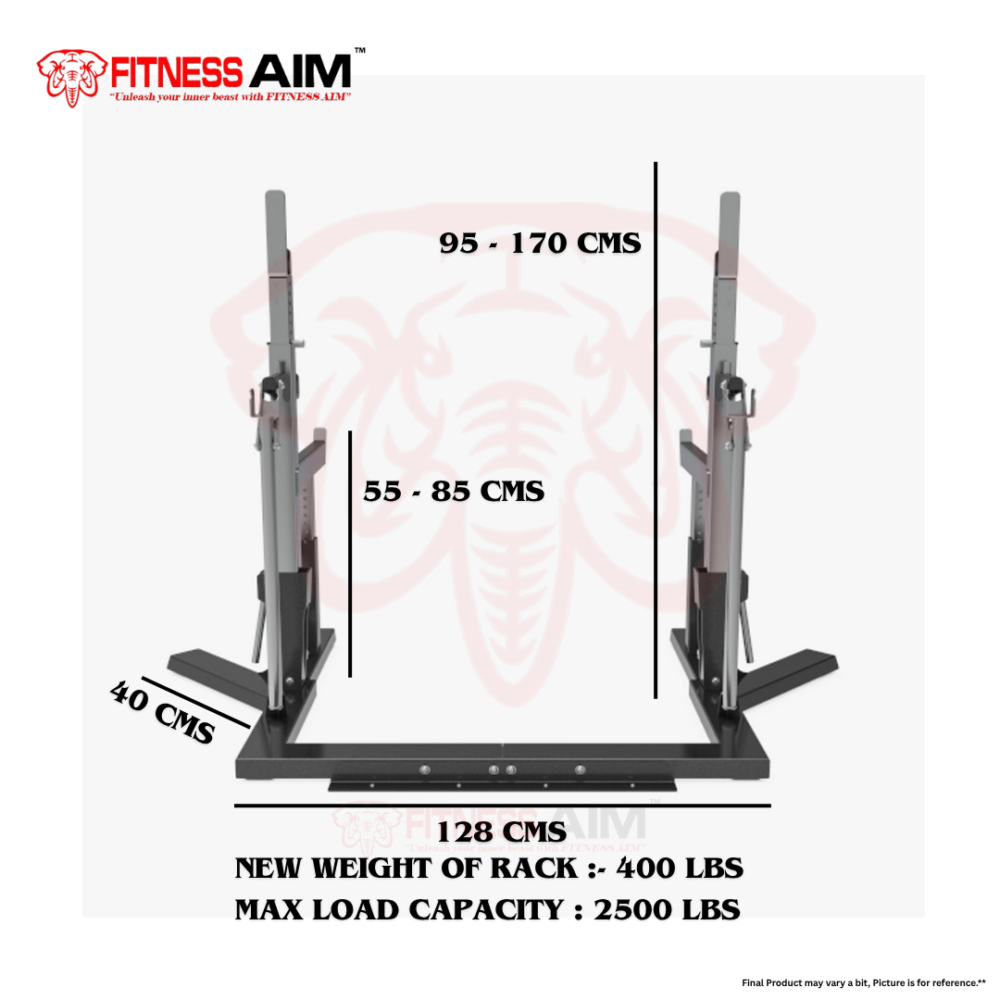 FITNESS AIM THE TITAN FORGE COMBO RACK - Image 8